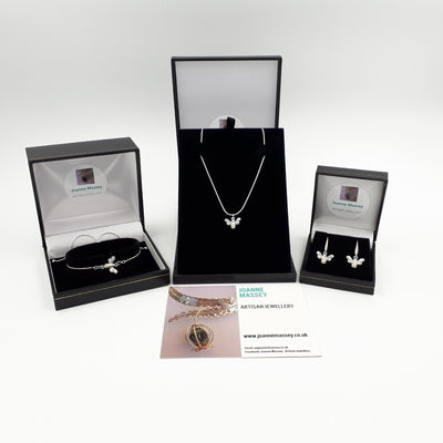 925 Sterling Silver Bumble Bee Necklace - JOANNE MASSEY ARTISAN JEWELLERY