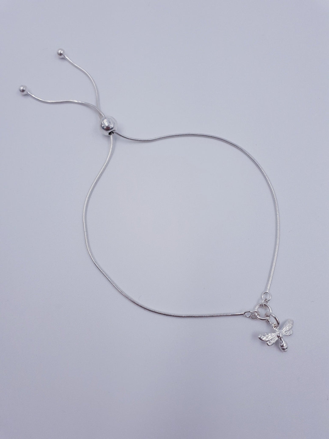 925 Sterling Silver Bee Bracelet - JOANNE MASSEY ARTISAN JEWELLERY