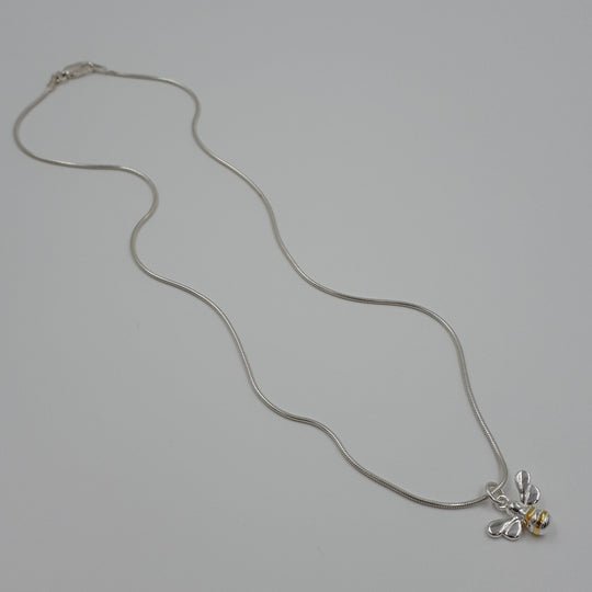 925 Sterling Silver Bumble Bee Necklace - JOANNE MASSEY ARTISAN JEWELLERY