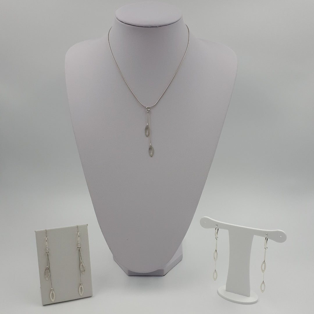 925 Sterling Silver Leaf Charm Necklace - JOANNE MASSEY ARTISAN JEWELLERY